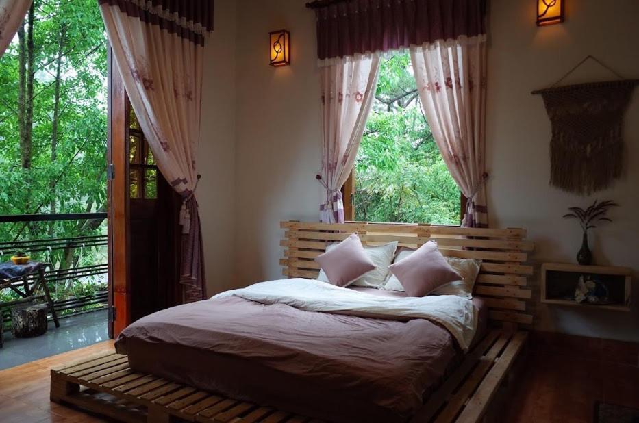 Sum Villa Homestay Mang Den Kon Von Kla Esterno foto